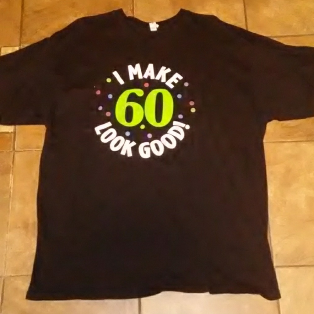 NWOT Unisex "60" Tee